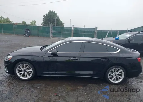 2022 Audi A5 Sportback Premium 40 Tfsi Quattro S Tronic from USA, damaged, VIN WAUABCF55NA006068